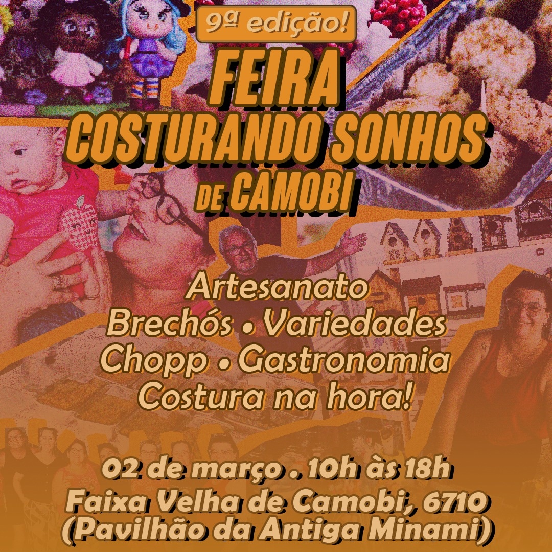 Feira Costurando Sonhos de Camobi