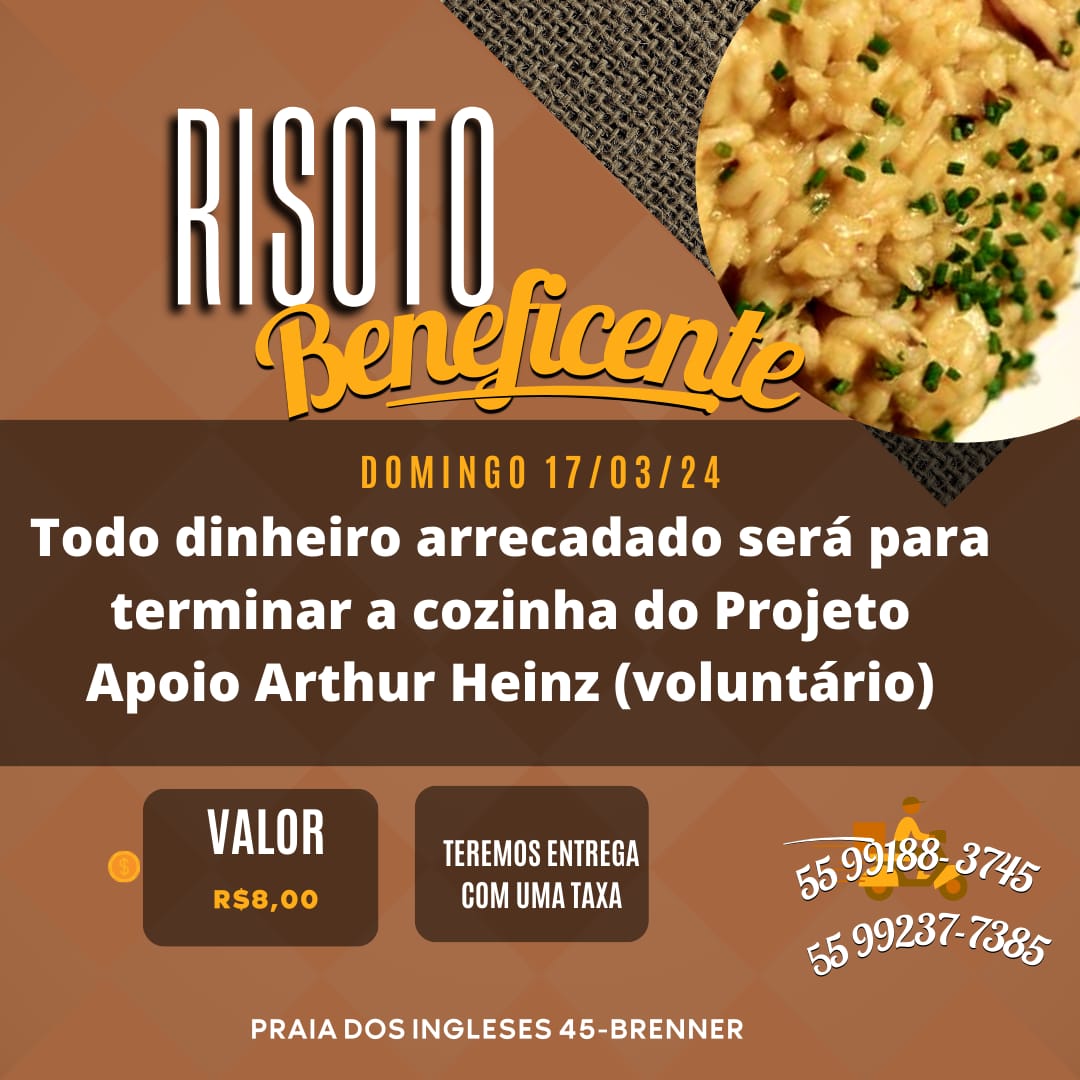 Risoto Beneficente