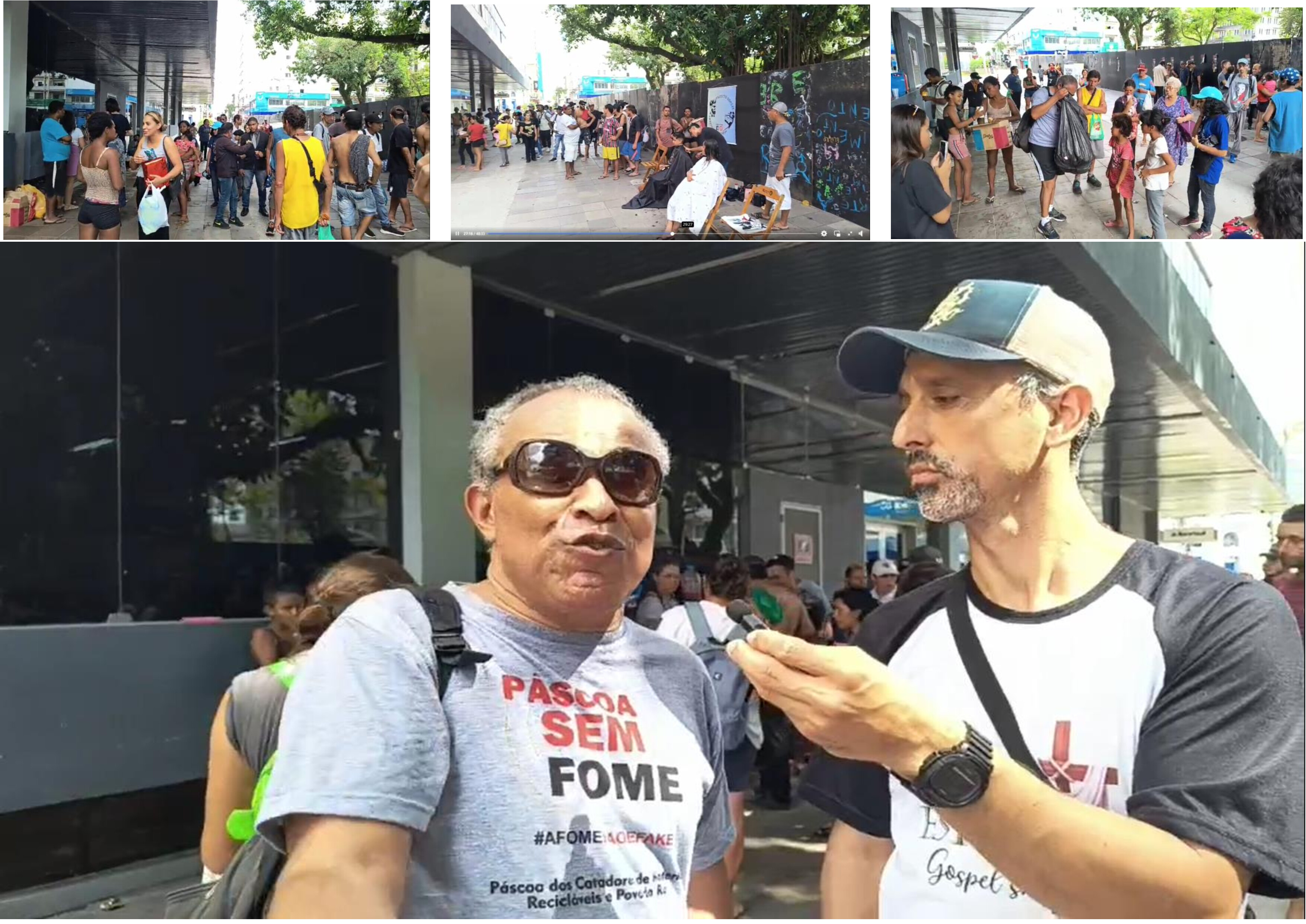 Café da Tarde Social de Santa Maria e Projeto Embelezando Vidas fazem ação de Páscoa